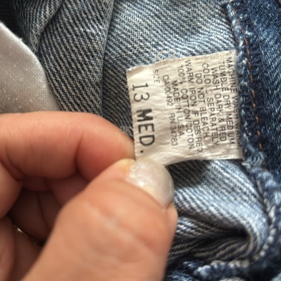Vintage Lee Women's Medium Acid Washed Jeans High Waisted Mom Jeans
Size 13/30” - Picture 6 of 6